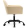 Computer chair Anco Plastic/velor, black/beige 63x60x77 cm