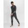 Male thermal underwear, size 48-50, dark gray color