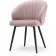 Banbu Velutto 37 Metal/velor, black/pink 54x50x76 cm