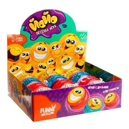 Yo-yo "Football", light, color mix-3