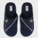 Male slippers, size 40-41, blue color