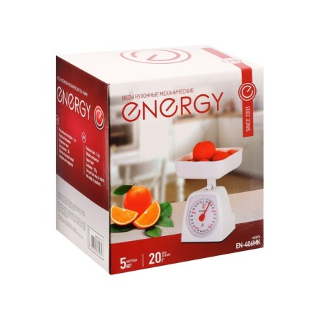 Energy EN-406MK kitchen scales, mechanical, up to 5 kg, white-6