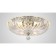CRISTIC CRISTAL LUX, DENIS 1552/104, E14, 4x40 W, 18x40x40 cm, Color Chrome