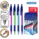 Ballic handle Erichkrause R-301 Neon Matic & Grip, Node 0.7 mm, automatic, blue rod, Mix case (4 colors)