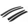 Window deflectors, Rival, Hyundai Sonata 2019-N.V., leaf PMMA, 4pcs, 32312002