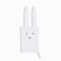 Set of crumb I (towel-angle, mitten, bib), white, 100% HL, 360 gr/m2