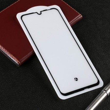 Krutoff protective glass for itel a48, full glue, black