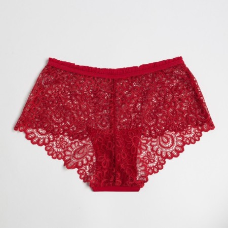 Cowards women's slips, red color, size 44-12