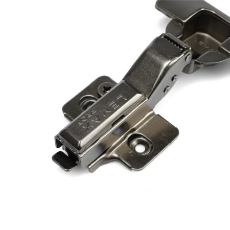 The loop is half -laying with an eccentric Softly CLAP, the color is black nickel, 2 pcs.-8