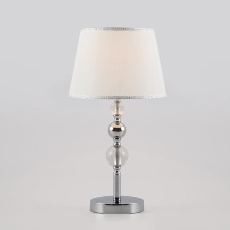 Sortino table lamp, 1x60W E27, chromium color
