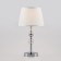 Sortino table lamp, 1x60W E27, chromium color