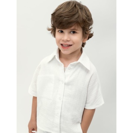 Muslim children's costume Amarobaby Easy, height 122 cm, white color-6