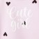 Set: jumper, pants crumb I "Cute", pink, height 86-92 cm