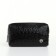 Lightning cosmetic bag, Textura, black color