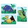 Set of puzzles "Dinosaurs", 3 puzzles, 6 parts
