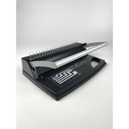 A brochure for a plastic spring, perforation is up to 9 sheets, weaves up to 170 sheets, BP-9 Geleos Geleos-1