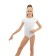 A swimsuit for gymnastics and dancing Grace Dance, p. 36, white color