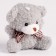 Soft toy "lovely teddy bear" in a set with stickers