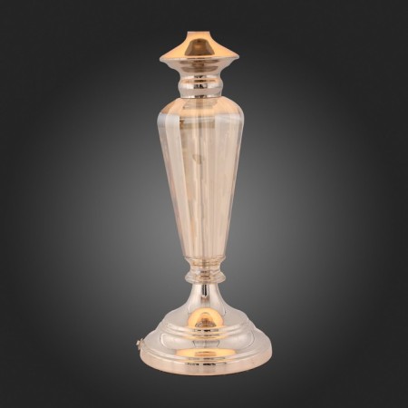 ST LUCE bedside lamp. SL965.104.01. Vezzo. 1x60 W, E27, 32x32x54 cm, chromium color-7