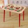 Khokhloma table, cold painting, suite