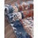 Rectangular carpet Algan zeus, size 200x120 cm, color Green/Blue