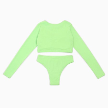 Female separate mocalist Minaku with a scarf color green, size 42-10