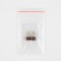 Heels for heels, 8 × 8 × 6 mm, 2 pcs, brown color