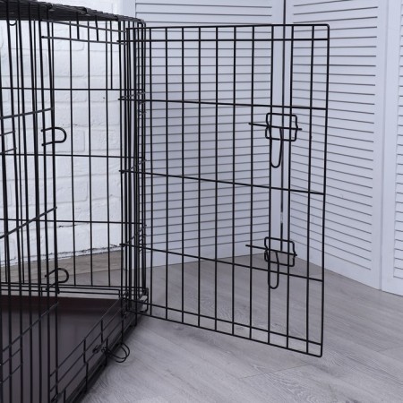 Dogs for dogs No. 4 with a pallet, folding, 94 x 64 x 72 cm-8