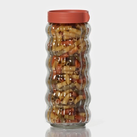 Glass Bank for bulk products of the Boral share, 1 l, 9 × 23 cm-3