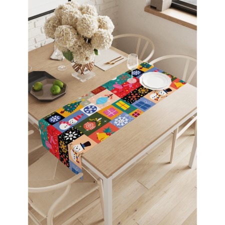 The path on the table "Holiday in Colors", Oxford, size 40x145 cm