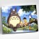 Picture on numbers, 40 × 50 cm "My neighbor Totoro" 27 colors