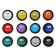 Fabric paint, set of 12 colors x 40 ml, gamut "Hobbies", acrylic