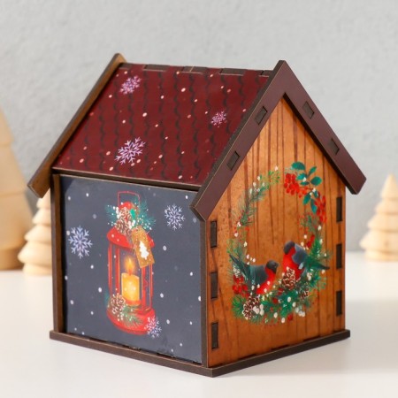 Tea house "heat and comfort" 10.5x9.5x12 cm-3