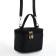 Female bag 16.5*9*10.5 department with a zipper, black