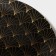 Backpot of glass cake “Golden Feat”, D = 18 cm, black color