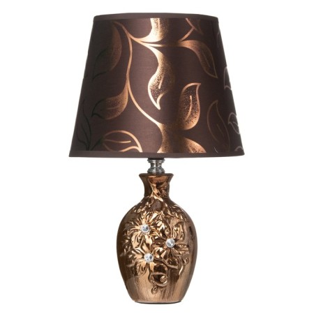The desktop lamp with the lampshade E14 "Flowering" 33x20x16 cm-7