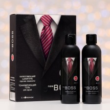 Gift set Q.p. No. 1114 New Boss: Shampoo, 250 ml + shower gel, 250 ml
