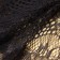 Lace cilia, 110 mm × 9 ± 0.5 m, in Bobin 3 pcs 3 m, black color