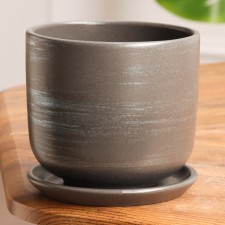 Pot floral galaxy graphite 0.8 l