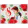 Gift folding box, 21 x 15 x 5cm "March 8", princesses