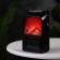 Portable heater Luazon LTO-09, 500W, 23 m², 2 modes, black, Eurovilka
