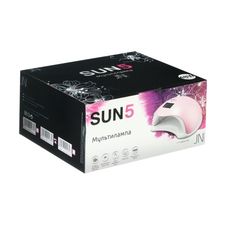Jessnail Sun 5, UV/LED, 48 W, timer 10/30/60 second, pink, pink-11