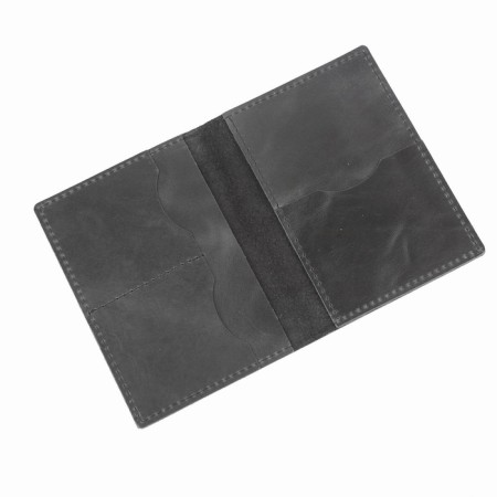 Cover for auto documents without fastening, black color-1
