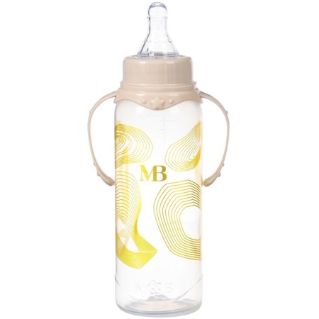 Bottle for feeding "M&B", 250 ml cylinder, with handles-4