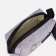 Cosmetic bag with a zipper, with a lining, the color is gray
