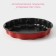 Baking a baking center "Renard. Wavy circle ", 29 × 4 cm, anti -stick coating, red color