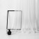 Tulle "Story", size 300x270 cm, white color