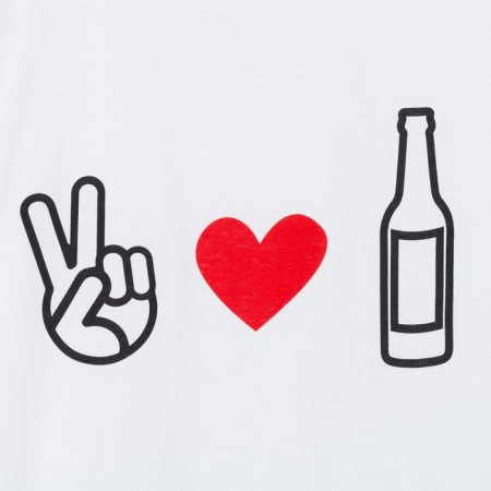 Male T -shirt KAFTAN "Love Beer" R.54-7