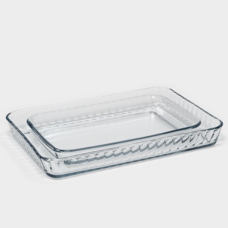 A set of baking forms Borcam, 2 items: 1.9 l, 3.8 liters-1
