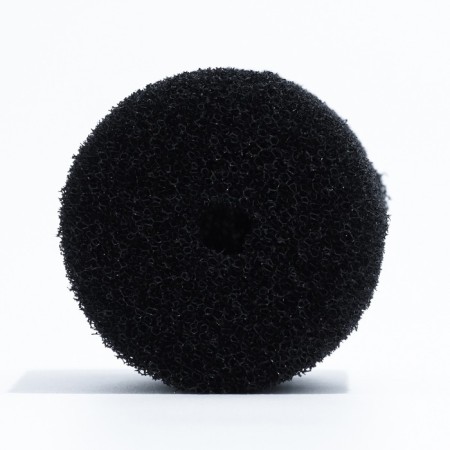 Round sponge No. 3, medium -pistorous 30 ppi, 8 x 8 x 10 cm, black-2